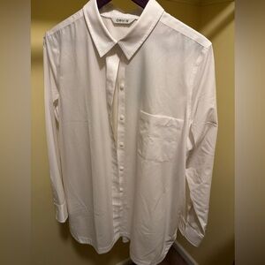 NWT Orvis Wrinkle Resistant White Button Down Dress Shirt Sz 18